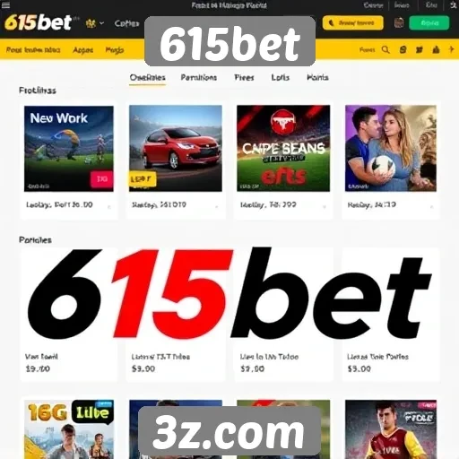 Novidades e promoções em 615bet
